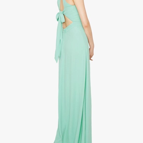 Maxi dress with tie back - Picture 2 of 4